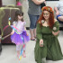 Juggling: Senior Andrea Serving juggles for the campus guests on cosmetology's Princess for the Day fundraiser. Photo by Amber Harris