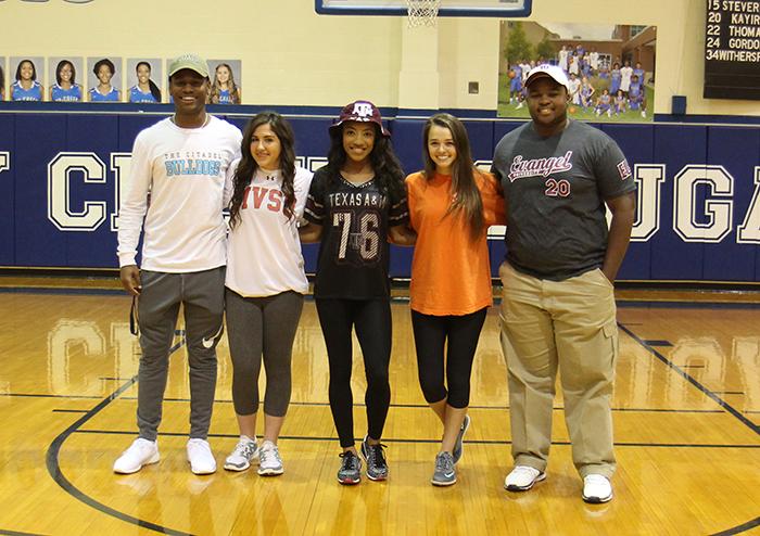 Cougars commit to college