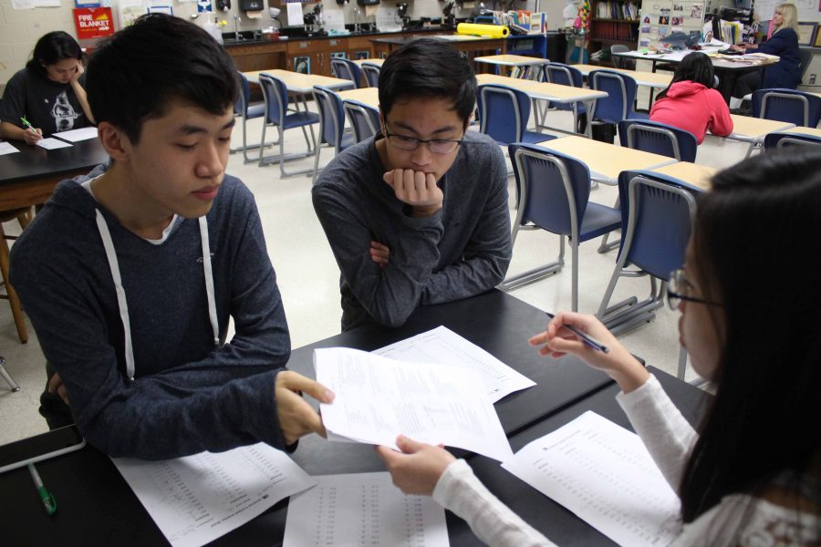 Science Academic UIL studies for their next compeition