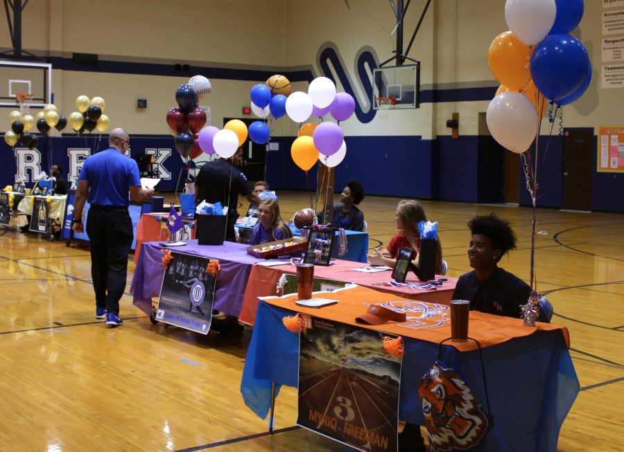 Student athletes sign at spring signing day