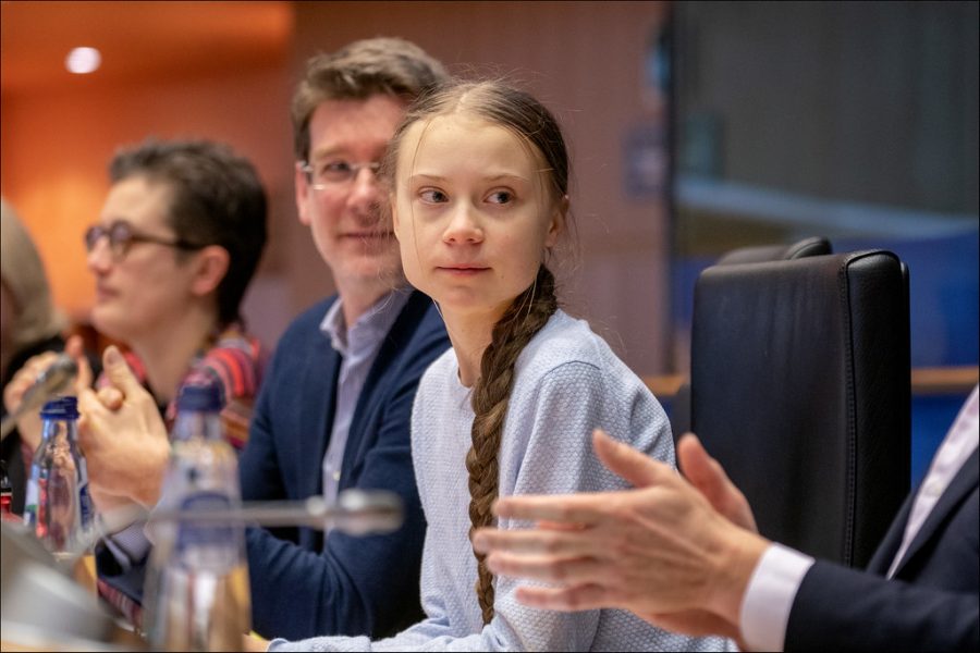 Greta Thunberg urges MEPs to show climate leadership by European Parliament is licensed under CC BY 2.0