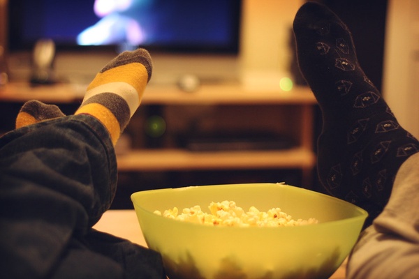 "movie night" by ginnerobot is licensed under CC BY-SA 2.0