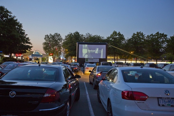 Drive-in Movie Series (The Fifth Element) @ Lansdowne Centre 2016 by GoToVan is licensed under CC BY 2.0