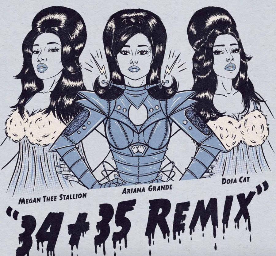 34+35 Remix by Ariana Grande. Credit: Republic Records.