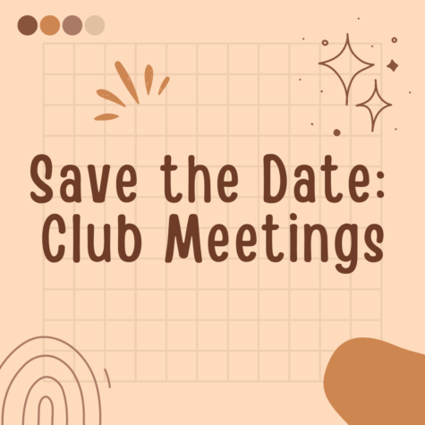 Save the Date: Upcoming Club Meetings