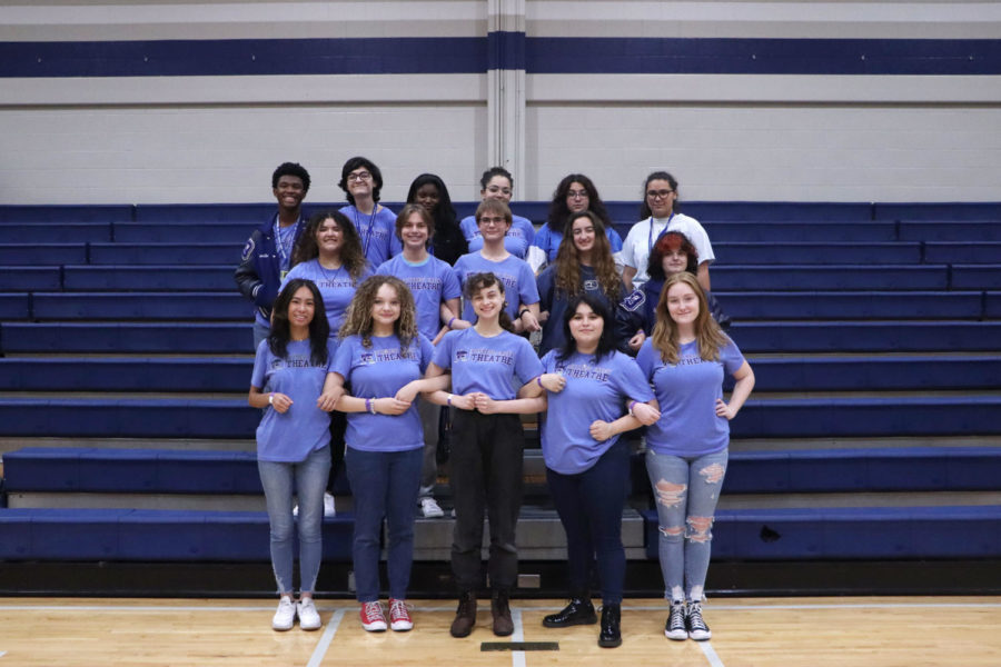 The+International+Thespians+22-23+members.+Photo+by+Cougar+Pride+yearbook+staff.