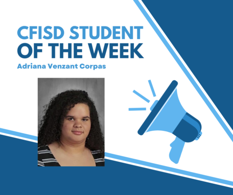 A Lesson in Kindness: Adriana Venzant Corpas named CFISD Student of the Week
