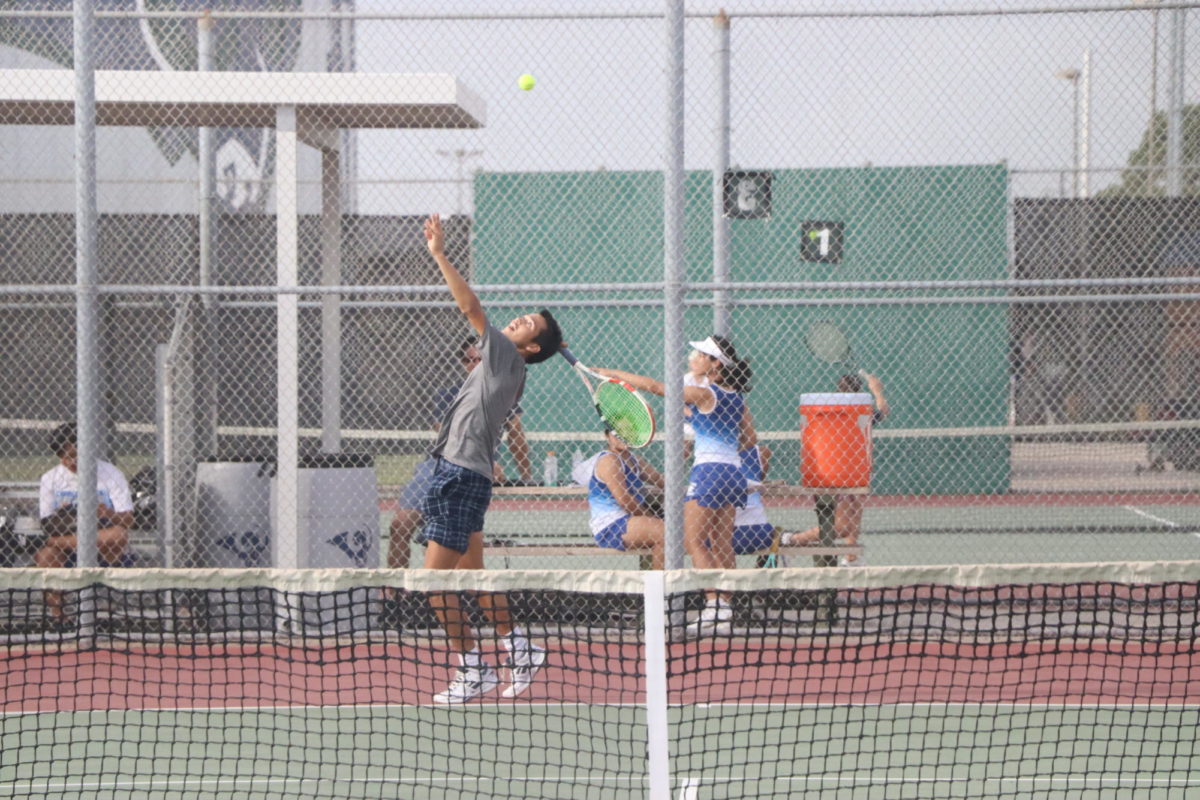 Rokko Martinez competes against Cypress Ridge Oct. 4, 2023.